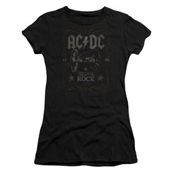 Acdc - Juniors Rock Label T-Shirt