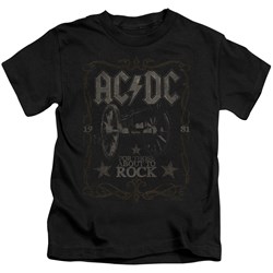 Acdc - Youth Rock Label T-Shirt