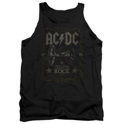 Acdc - Mens Rock Label Tank Top