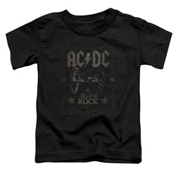 Acdc - Toddlers Rock Label T-Shirt