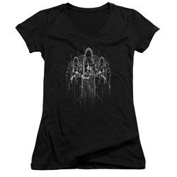 Lord Of The Rings - Juniors The Nine V-Neck T-Shirt