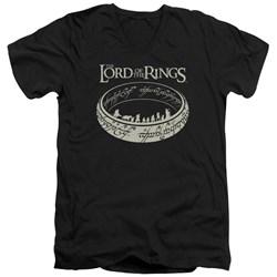 Lord Of The Rings - Mens The Journey V-Neck T-Shirt