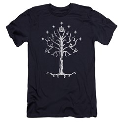 Lor - Mens Tree Of Gondor Premium Slim Fit T-Shirt