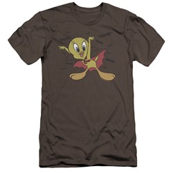 Looney Tunes - Mens Vampire Tweety Premium Slim Fit T-Shirt