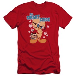 Looney Tunes - Mens One Smart Chick Premium Slim Fit T-Shirt
