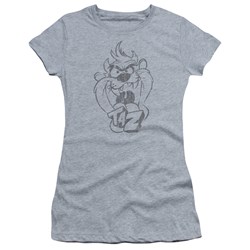 Looney Tunes - Juniors Faded Taz T-Shirt