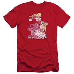 Looney Tunes - Mens Lola Present Slim Fit T-Shirt