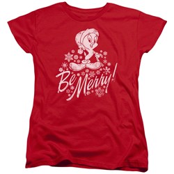 Looney Tunes - Womens Merry Tweety T-Shirt