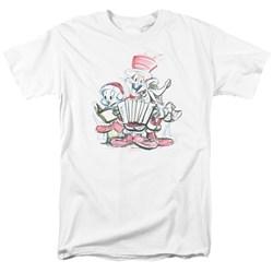Looney Tunes - Mens Holiday Sketch T-Shirt