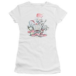 Looney Tunes - Juniors Holiday Sketch T-Shirt
