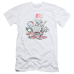Looney Tunes - Mens Holiday Sketch Slim Fit T-Shirt