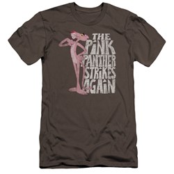 Pink Panther - Mens Strikes Again Premium Slim Fit T-Shirt