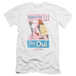Pink Panther - Mens Say Oui Premium Slim Fit T-Shirt