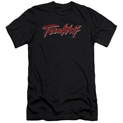 Teen Wolf - Mens Scrawl Logo Premium Slim Fit T-Shirt