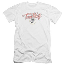 Teen Wolf - Mens Poster Logo Premium Slim Fit T-Shirt