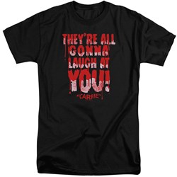 Carrie - Mens Laugh At You Tall T-Shirt