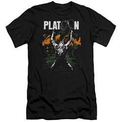 Platoon - Mens Graphic Premium Slim Fit T-Shirt