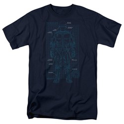 Robocop - Mens Schematic T-Shirt