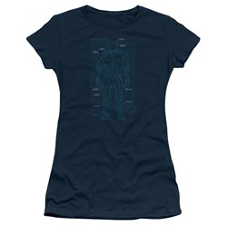 Robocop - Juniors Schematic T-Shirt
