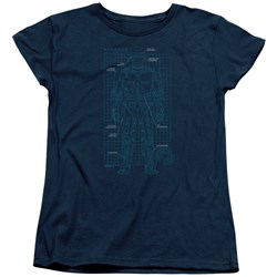 Robocop - Womens Schematic T-Shirt