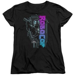 Robocop - Womens Robo Neon T-Shirt