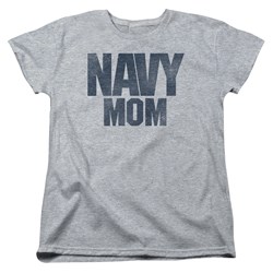 Navy - Womens Navy Mom T-Shirt
