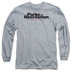 Parks And Rec - Mens Logo Long Sleeve T-Shirt