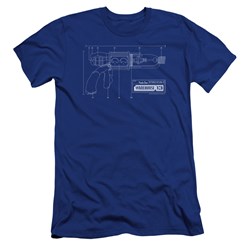 Warehouse 13 - Mens Tesla Gun Premium Slim Fit T-Shirt