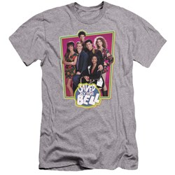 Saved By The Bell - Mens Saved Cast Premium Slim Fit T-Shirt