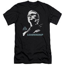 Eureka - Mens Leadership Poster Premium Slim Fit T-Shirt