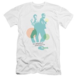 Psych - Mens Predict And Serve Premium Slim Fit T-Shirt