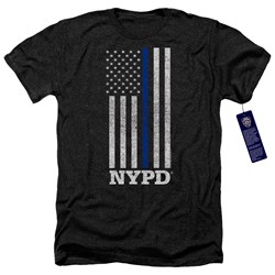 New York City - Mens Thin Blue Line Heather T-Shirt