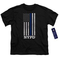 New York City - Youth Thin Blue Line T-Shirt