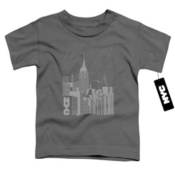 New York City - Toddlers Manhattan Monochrome T-Shirt