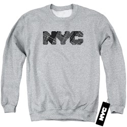 New York City - Mens Nyc Map Fill Sweater