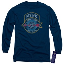 New York City - Mens Highway Patrol Long Sleeve T-Shirt