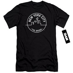 New York City - Mens See Nyc Bronx Premium Slim Fit T-Shirt