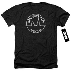 New York City - Mens See Nyc Manhattan Heather T-Shirt