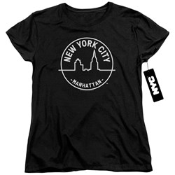 New York City - Womens See Nyc Manhattan T-Shirt