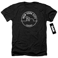 New York City - Mens See Nyc Queens Heather T-Shirt