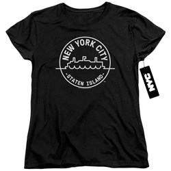 New York City - Womens See Nyc Staten Island T-Shirt