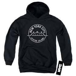 New York City - Youth See Nyc Staten Island Pullover Hoodie
