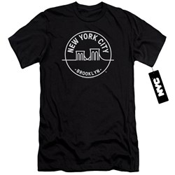 New York City - Mens See Nyc Brooklyn Premium Slim Fit T-Shirt