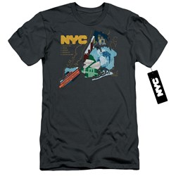 New York City - Mens Five Boroughs Slim Fit T-Shirt