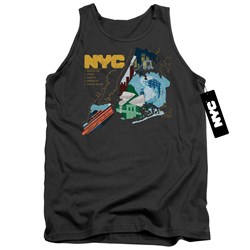 New York City - Mens Five Boroughs Tank Top