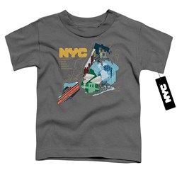 New York City - Toddlers Five Boroughs T-Shirt