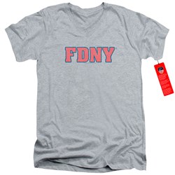 New York City - Mens Fdny V-Neck T-Shirt