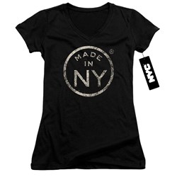 New York City - Juniors Ny Made V-Neck T-Shirt
