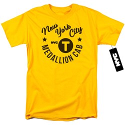 New York City - Mens Nyc Hipster Taxi Tee T-Shirt