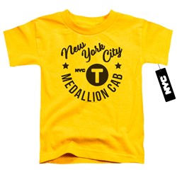 New York City - Toddlers Nyc Hipster Taxi Tee T-Shirt
